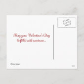 Briefkaart dag valentijn (Achterkant)