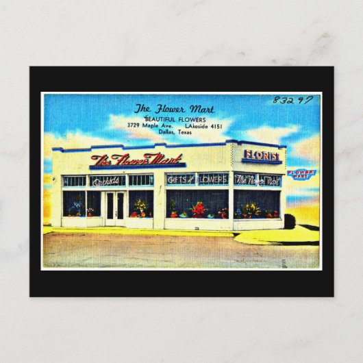 Briefkaart- Dallas Artwork-48 Briefkaart (Voorkant)