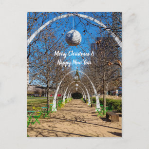 Briefkaart Dallas kerstkerken