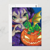 briefkaart "Darling Dragonling II" (Voorkant / Achterkant)