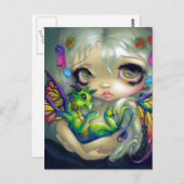 briefkaart "Darling Dragonling IV" (Voorkant / Achterkant)