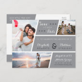 Briefkaart Datum bekendmaking opslaan (Voorkant / Achterkant)