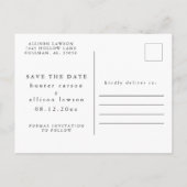 Briefkaart Datum opslaan (Achterkant)