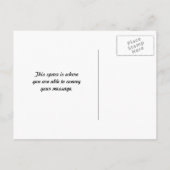 Briefkaart Datum opslaan (Achterkant)