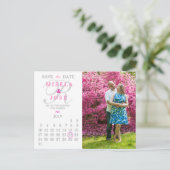 Briefkaart Datum opslaan (Staand voorkant)