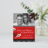 Briefkaart Datum opslaan (Staand voorkant)