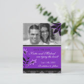 Briefkaart Datum opslaan (Staand voorkant)