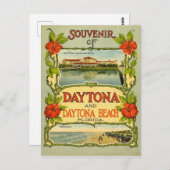  Briefkaart Daytona Beach (Voorkant / Achterkant)