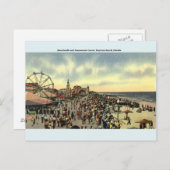  Briefkaart Daytona Beach Florida (Voorkant / Achterkant)