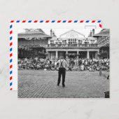 Briefkaart "De clown" (Voorkant / Achterkant)