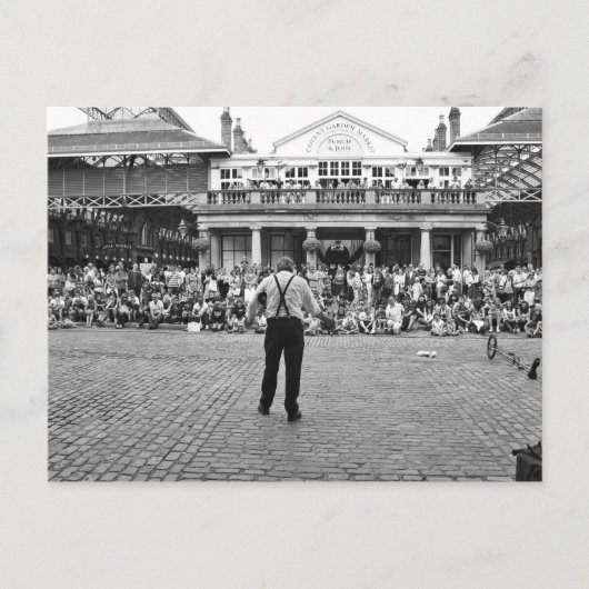 Briefkaart "De clown" (Voorkant)