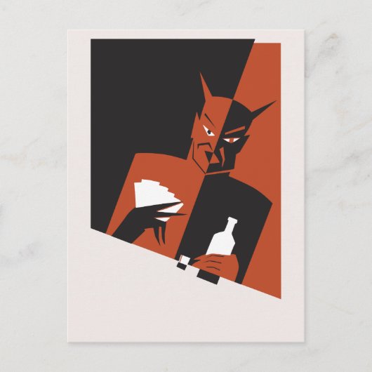 briefkaart "De Duivel's Vices" (Voorkant)