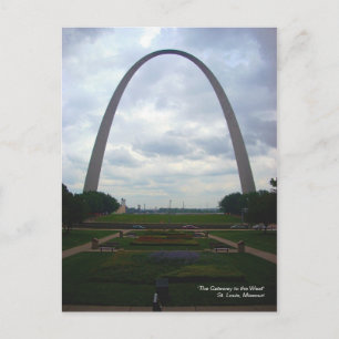 briefkaart "De Gateway to the West"