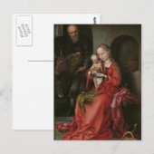 briefkaart "De Heilige Familie" (Voorkant / Achterkant)