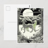 Briefkaart: De katten doen dans Briefkaart (Voorkant / Achterkant)