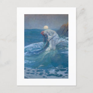 BRIEFKAART : DE MERMAID : HOWARD PYLE : 1910