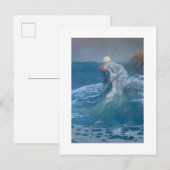 BRIEFKAART : DE MERMAID : HOWARD PYLE : 1910 (Voorkant / Achterkant)