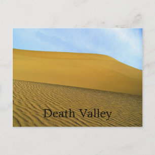 Briefkaart Death Valley