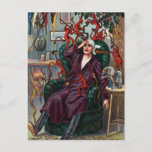 Briefkaart Demonstraties nieuwjaar (Voorkant)