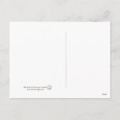 BRIEFKAART DESSERTS waterverf voedselillustraties. (Achterkant)