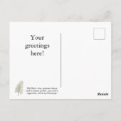 Briefkaart Dill Herb aanpassen (Achterkant)