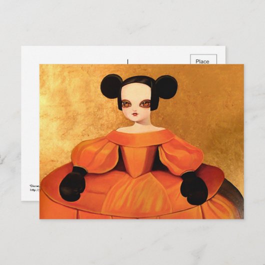 briefkaart "Disneylanding" (Voorkant / Achterkant)