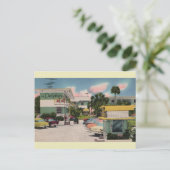  Briefkaart Dolphin Motel Daytona Beach (Staand voorkant)