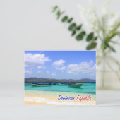 Briefkaart Dominicaanse Republiek (Staand voorkant)