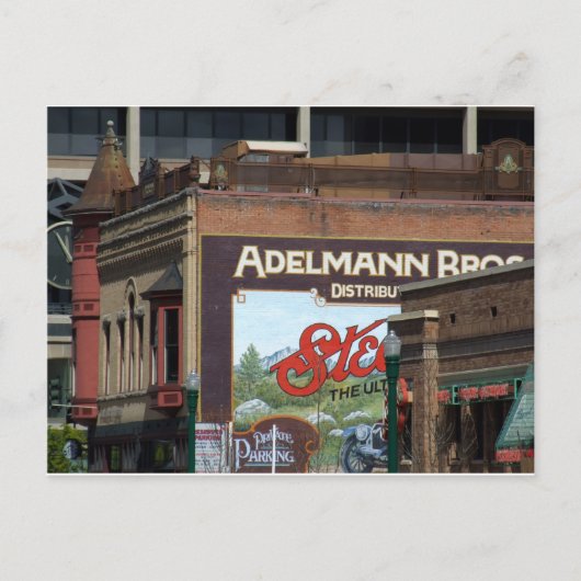 Briefkaart Downtown Boise (Voorkant)