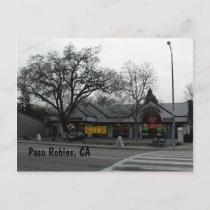 Briefkaart, Downtown Paso Robles, CA Briefkaart
