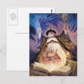 Briefkaart Dragon Spell (Voorkant / Achterkant)