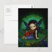 briefkaart "Dragonling Garden I" (Voorkant / Achterkant)