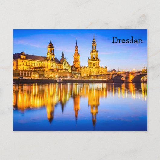 Briefkaart Dresden (Voorkant)