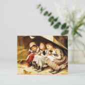 Briefkaart: Drie kleine Kittens Briefkaart (Staand voorkant)