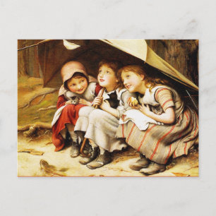 Briefkaart: Drie kleine Kittens Briefkaart