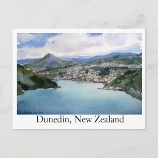 Briefkaart Dunedin, Nieuw-Zeeland