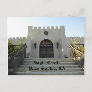 Briefkaart: Eagle Castle, Paso Robles, CA Briefkaart