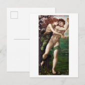BRIEFKAART : ED. BURNE - JONES : PHYLLIS + DEMOFOO (Voorkant / Achterkant)