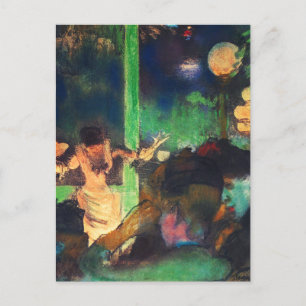Briefkaart: Edgar Degas - Cafe des Ambassadeurs Briefkaart