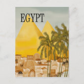Briefkaart Egyptisch reizen (Voorkant)