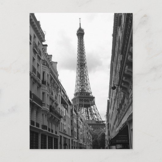 Briefkaart Eiffeltoren (Voorkant)