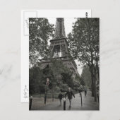 Briefkaart Eiffeltoren (Voorkant / Achterkant)