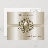 Briefkaart Elegant Pearl Gem (Voorkant / Achterkant)