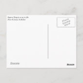 Briefkaart Emperor Penguin Antarctica (Achterkant)