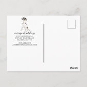 Briefkaart Engelse aanmaning voor Bewegingsaankond (Achterkant)