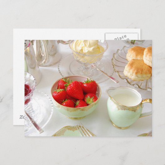 Briefkaart Engelse thea (Voorkant / Achterkant)