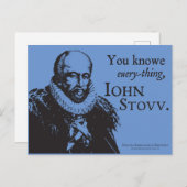 Briefkaart enquête (Voorkant / Achterkant)