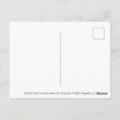 Briefkaart - Erie Canal te Sunset (Achterkant)