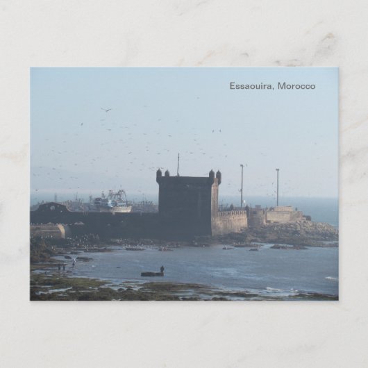 Briefkaart Essaouira Marokko (Voorkant)