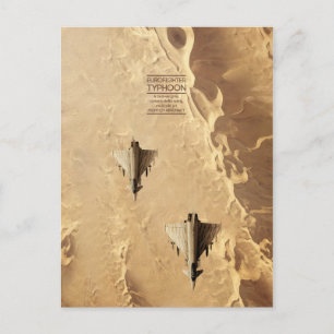 Briefkaart Eurofighter Typhoon